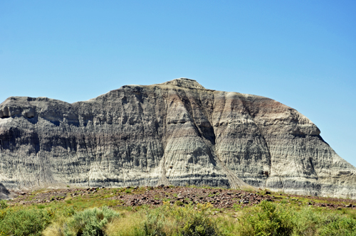 butte across from Crystal Forest